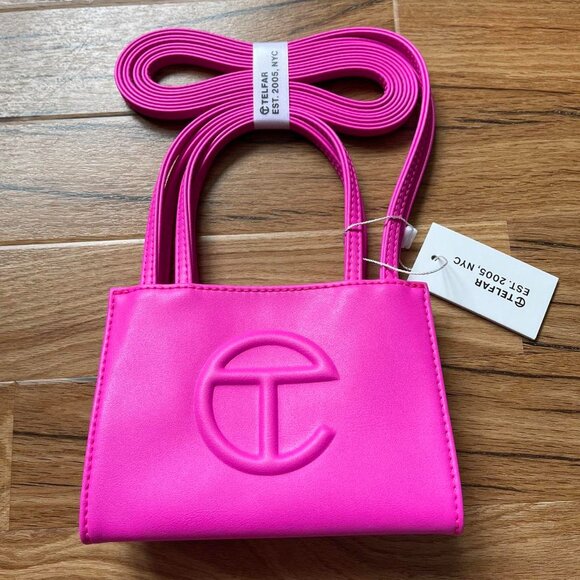 Telfar Handbags - 👜 🆕Telfar Small Size Shopping Bag-Pink🆕 👜